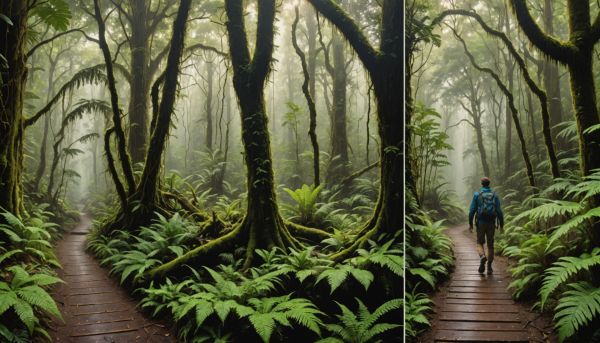 Randonnées en forêt tropicale et fjords norvégiens grandioses