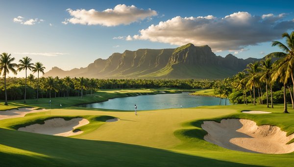 Les plus beaux parcours de golf à l'île maurice