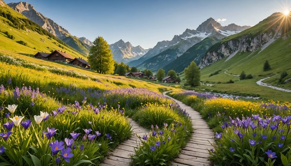 Une escapade nature en isère au pied des montagnes