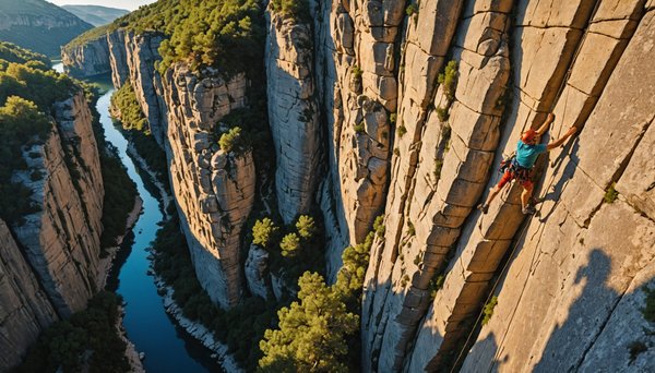 Les plus beaux sites naturels d'escalade en ardèche