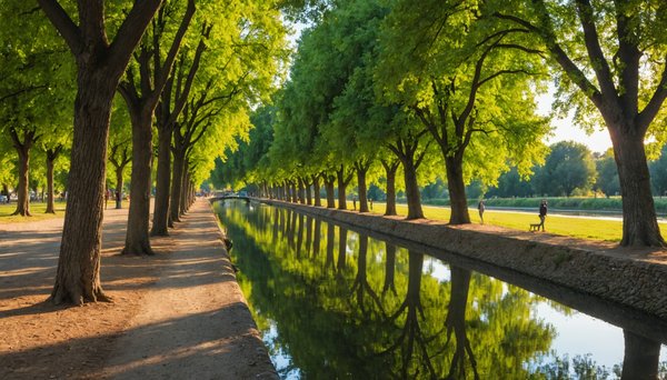 Les plus belles balades le long du canal du midi avec le camping les violette